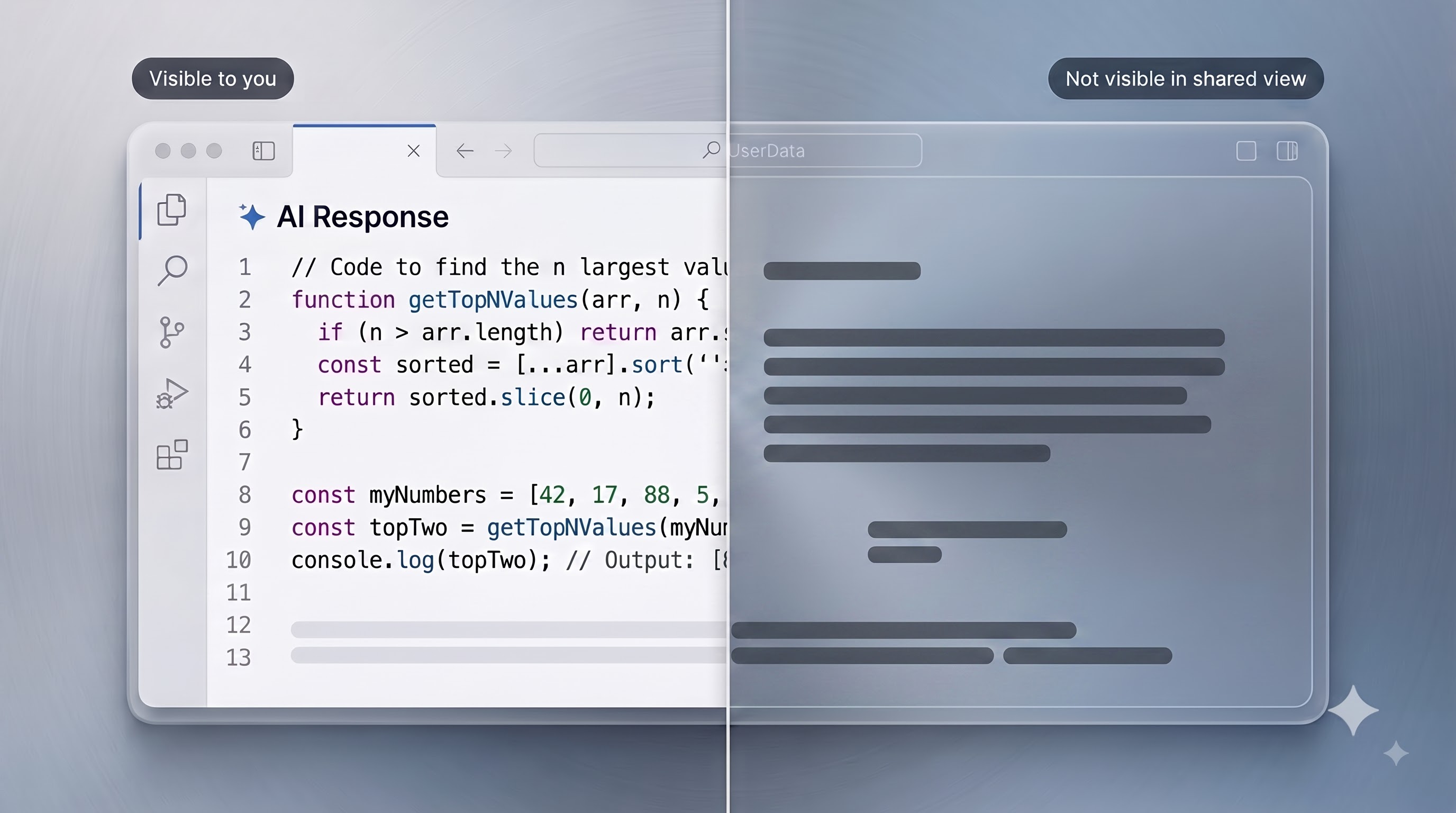 Ninja-AI Split-Screen SaaS Demo